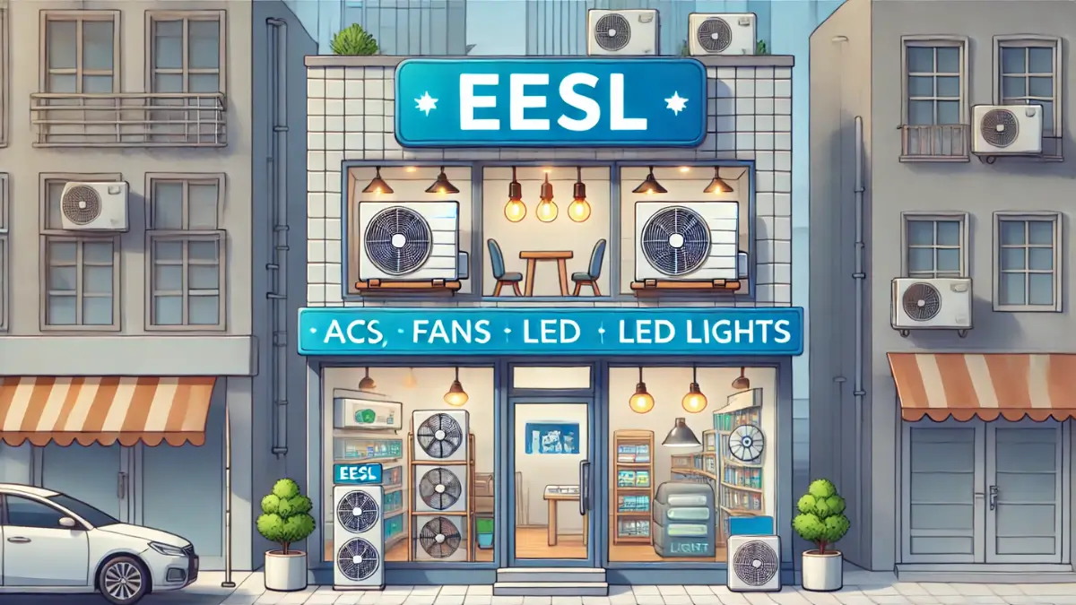 उर्जा दक्षता दुकान – EESL के AC, Fans और LED Lights अब मिलेंगी आपके नजदीकी दुकानों पर