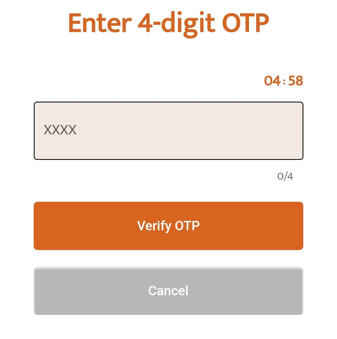 Verify OTP