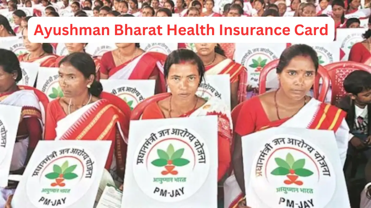 Ayushman Bharat Health Insurance Card