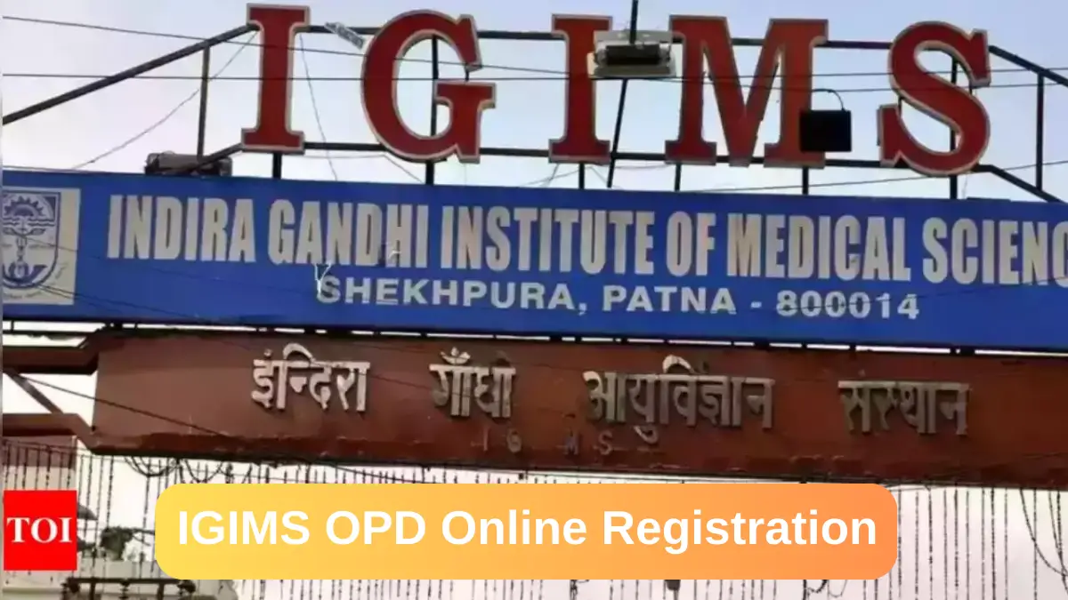 IGIMS OPD Online Registration