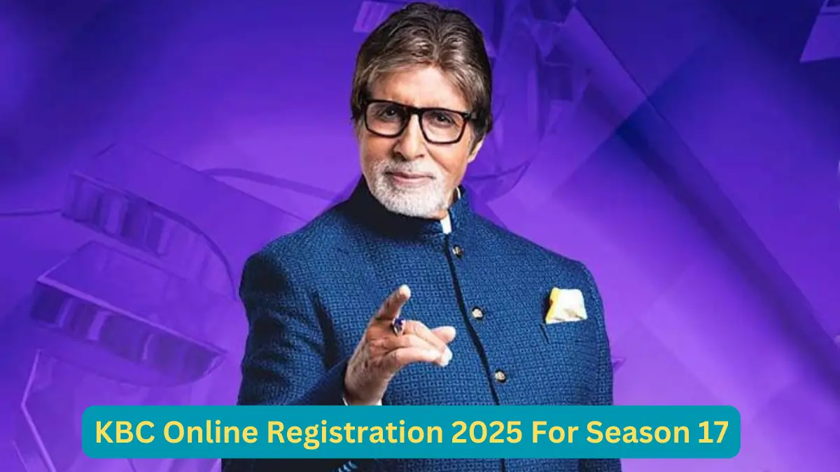 Kaun Banega Crorepati 2025 – New Season Schedule Out! KBC Season 17 Registration is Open @ sonyliv.com