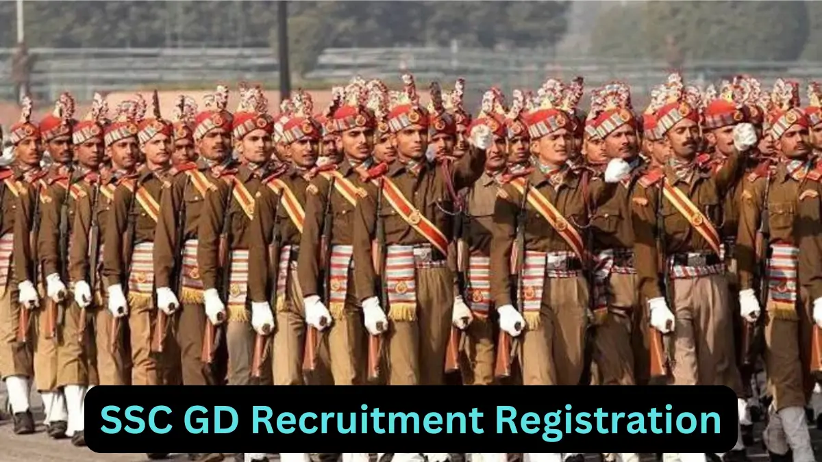 SSC GD Recruitment Registration