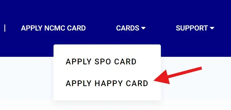 Apply Happy Card Link