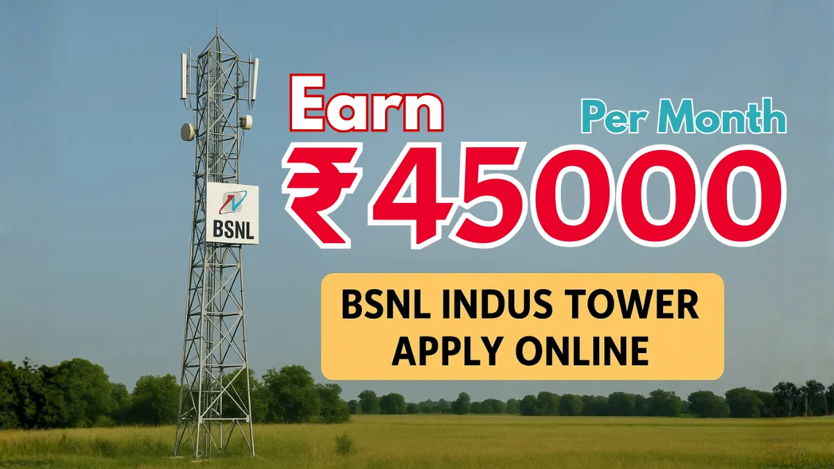BSNL Indus Tower Installation