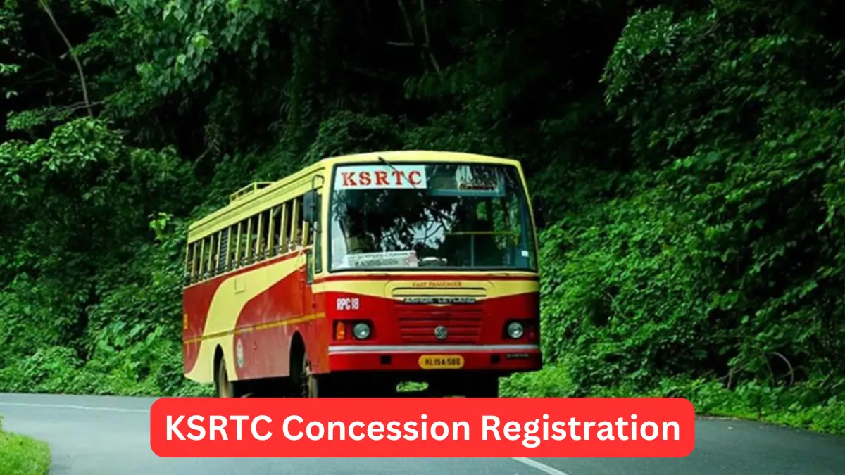 KSRTC Concession Registration