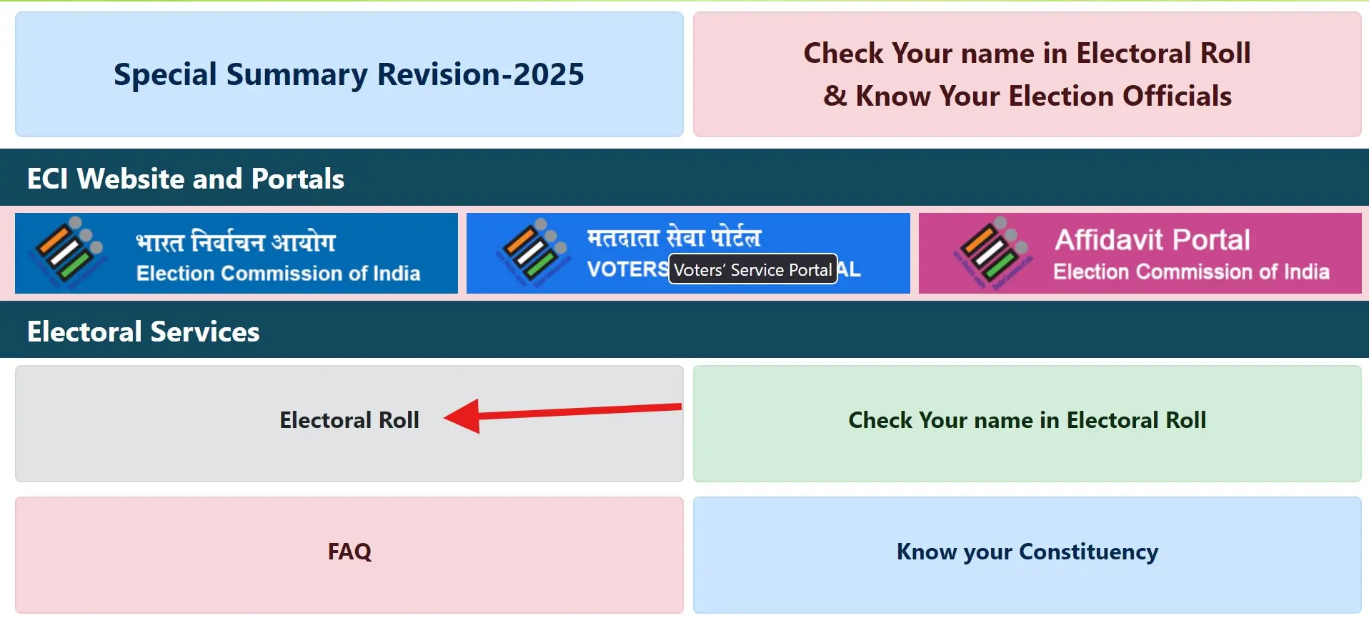 Delhi PDF Electoral Roll