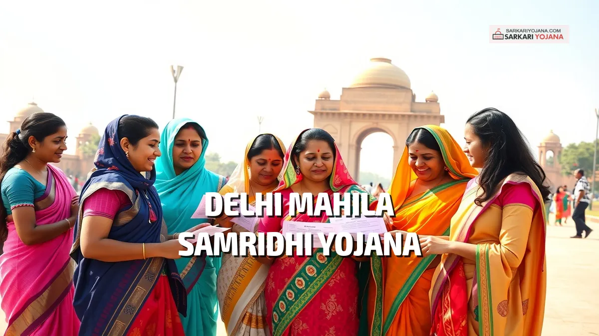 delhi mahila samridhi yojana form