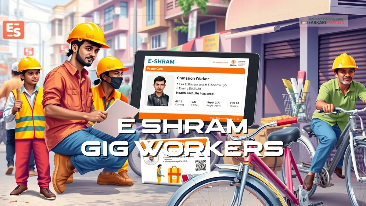 e shram gig workers registration