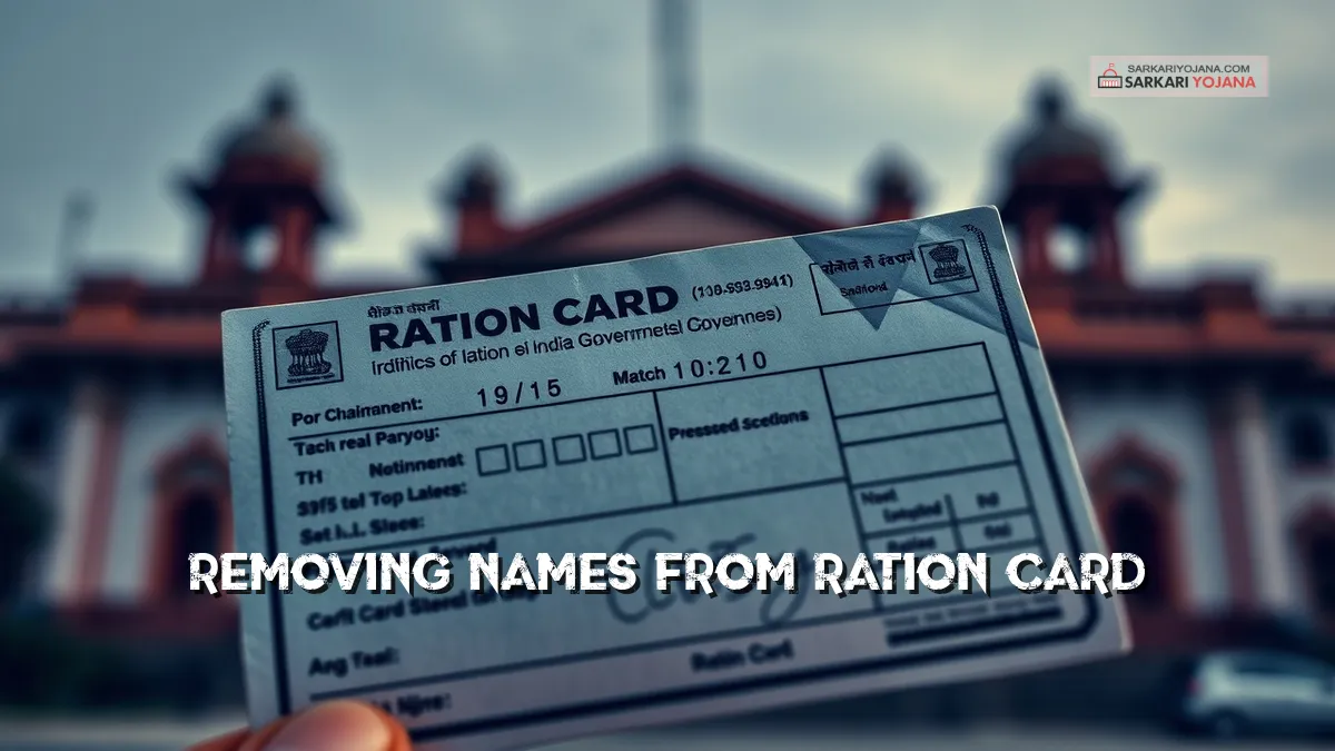 How to Remove Name from Telangana Ration Card 2025 – Easy Online Steps