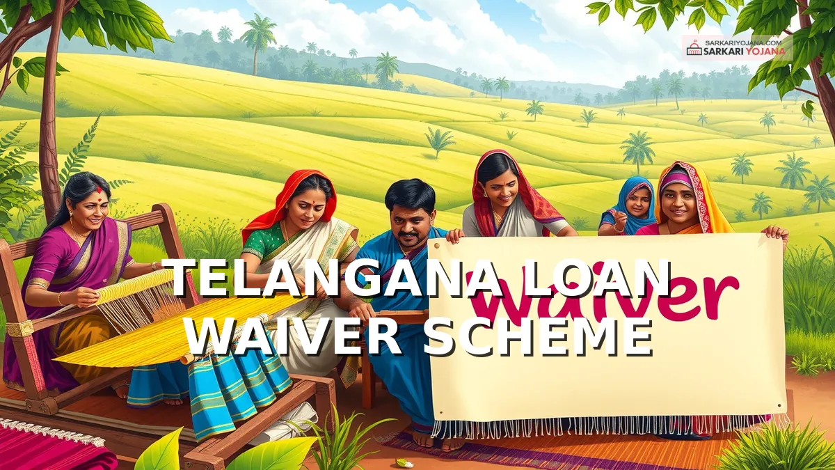 telangana loan waiver scheme for handloom weavers 301