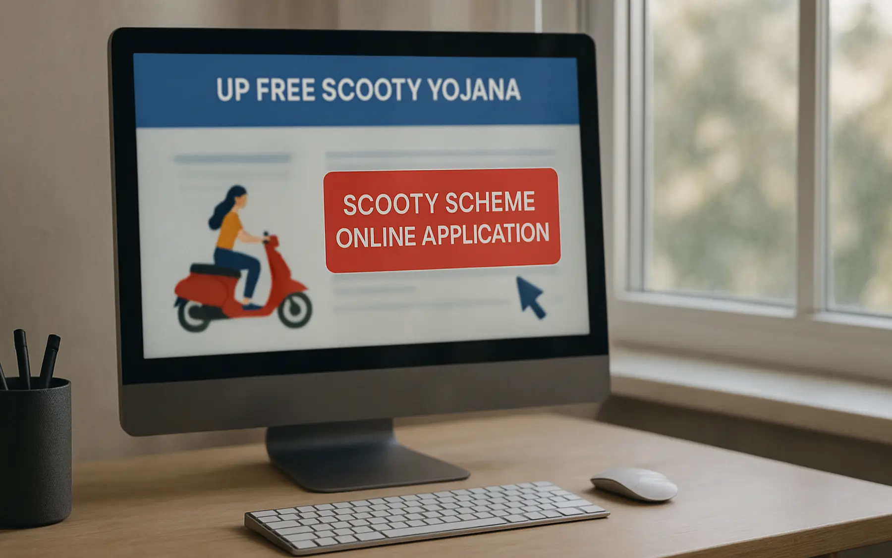UP Free Scooty Scheme Online Application