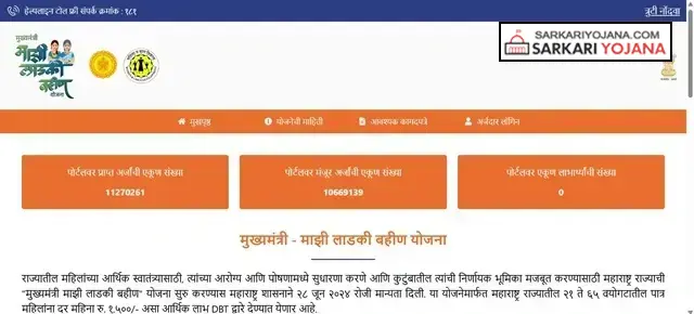 Ladki Bahin Website