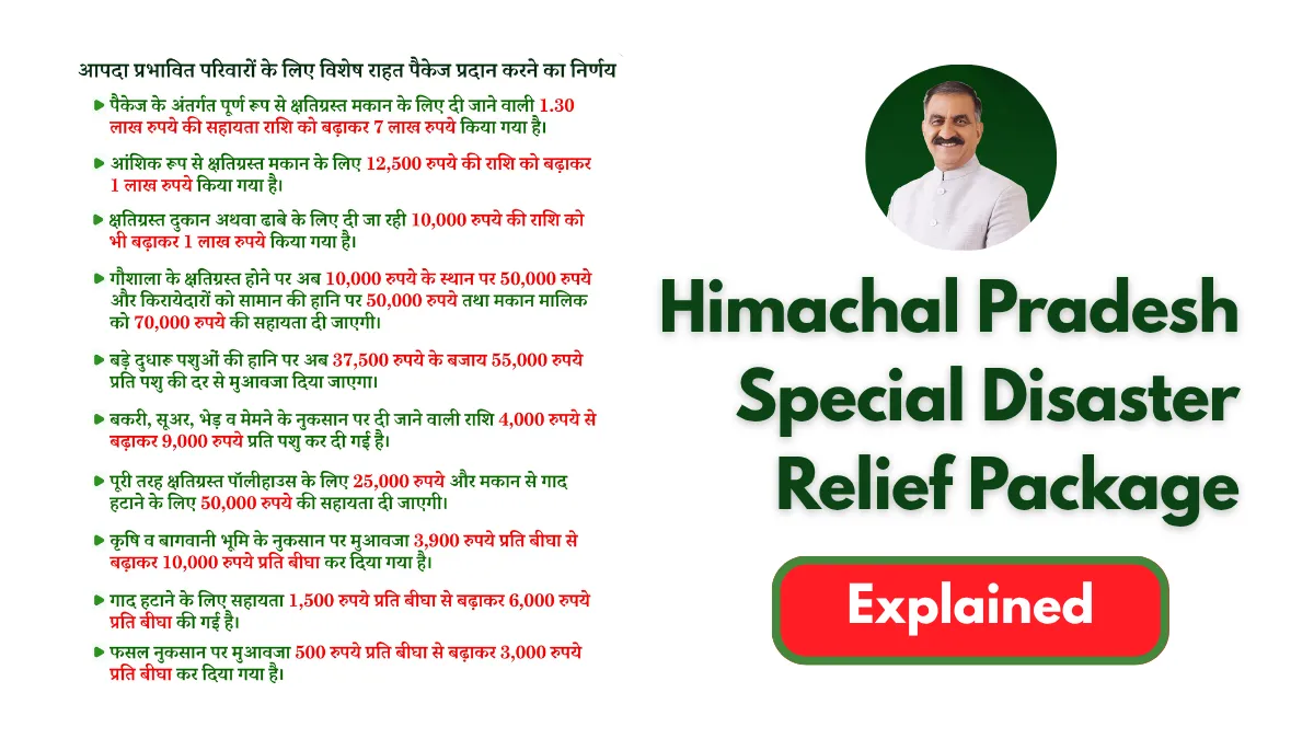 HP Special Disaster Relief Package