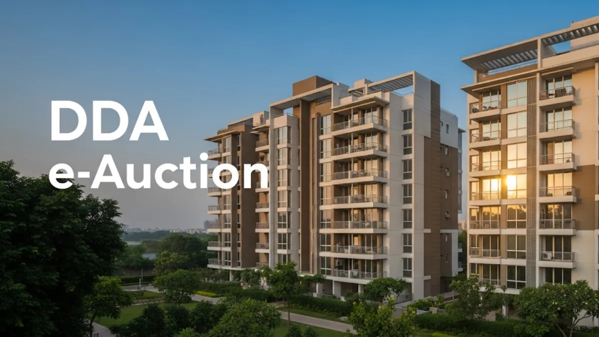 DDA E-Auction Flat Booking