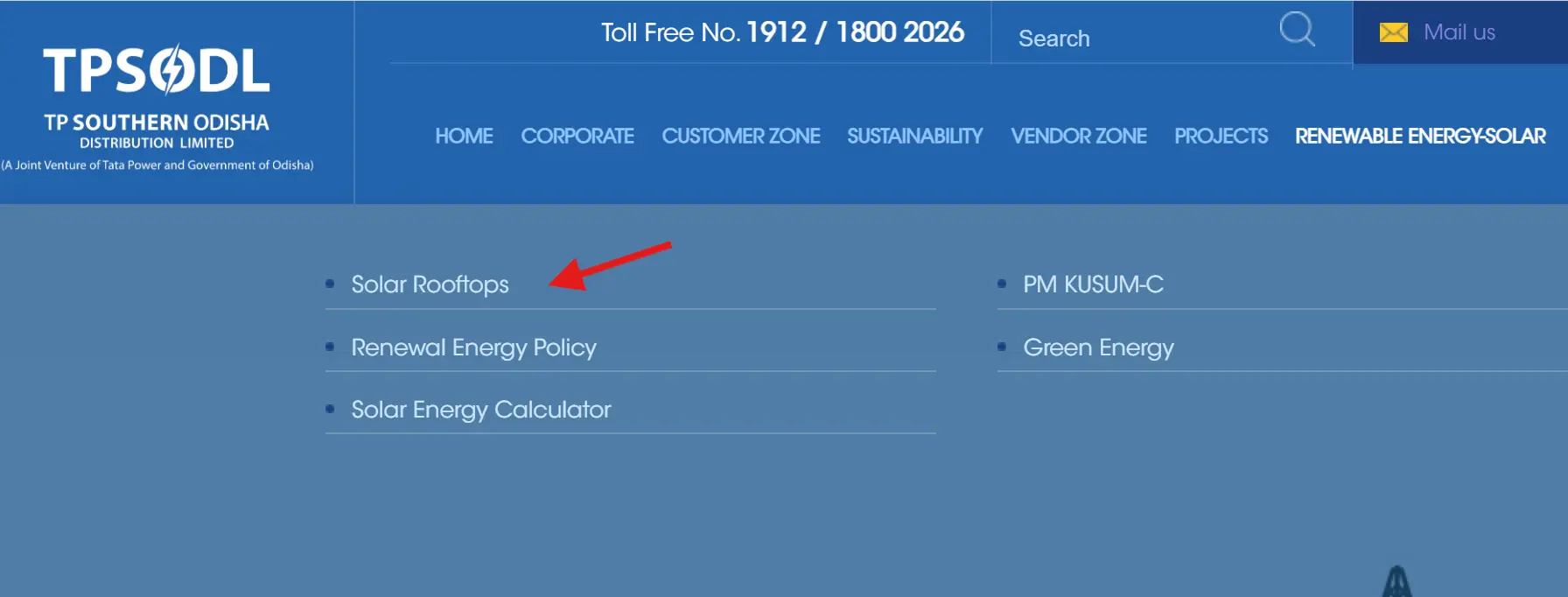 Solar Rooftops Subsidy Scheme