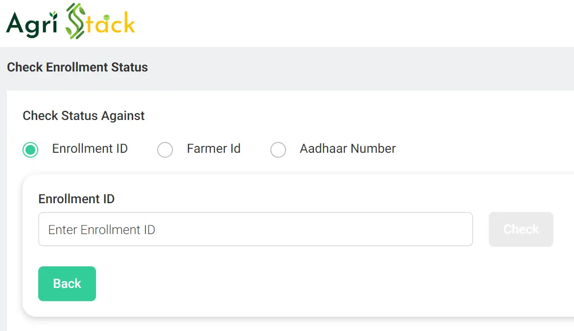 Check Status On Farmer Registry Portal