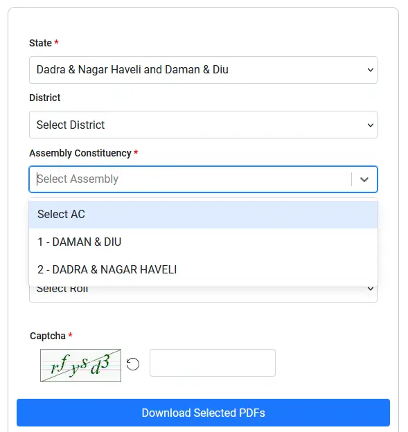 Dadra Nagar Haveli Assembly