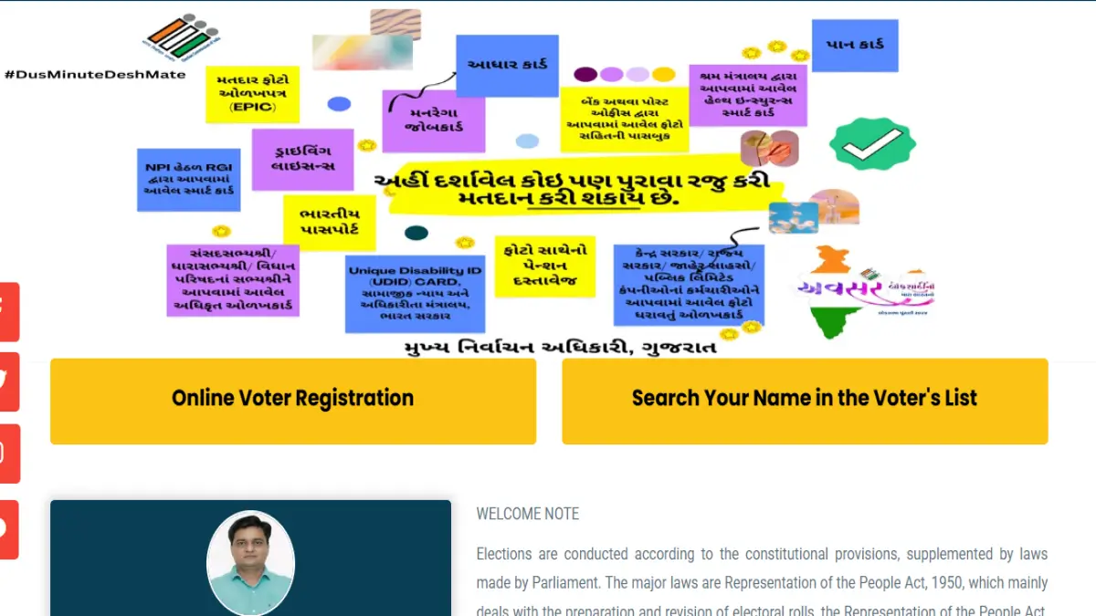 Gujarat Voter List Download