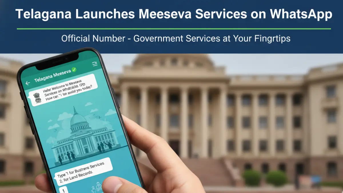 Telangana Meeseva Whatsapp Number