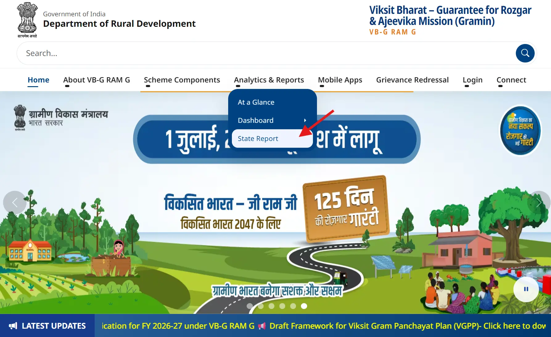 State Reports Link
