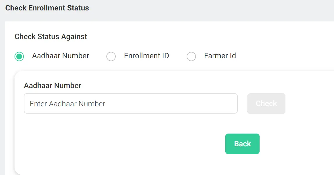UP Farmer ID Enrolment Status