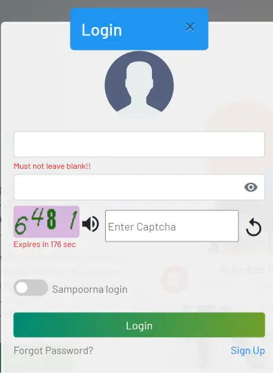 Samagra Plus Teacher Login