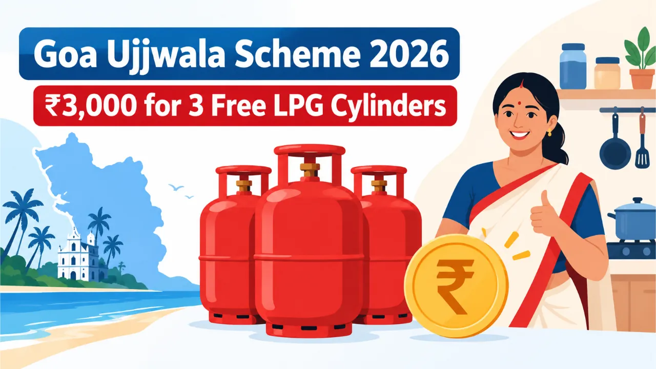 goa free gas cylinder scheme