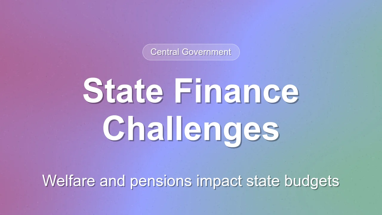 Rising Revenue Deficits in Indian States Linked to Welfare and Pensions