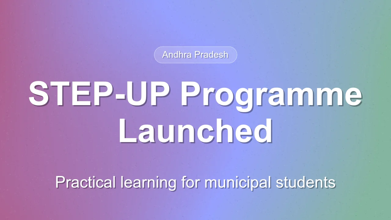 GVMC Launches STEP-UP Initiative for Students