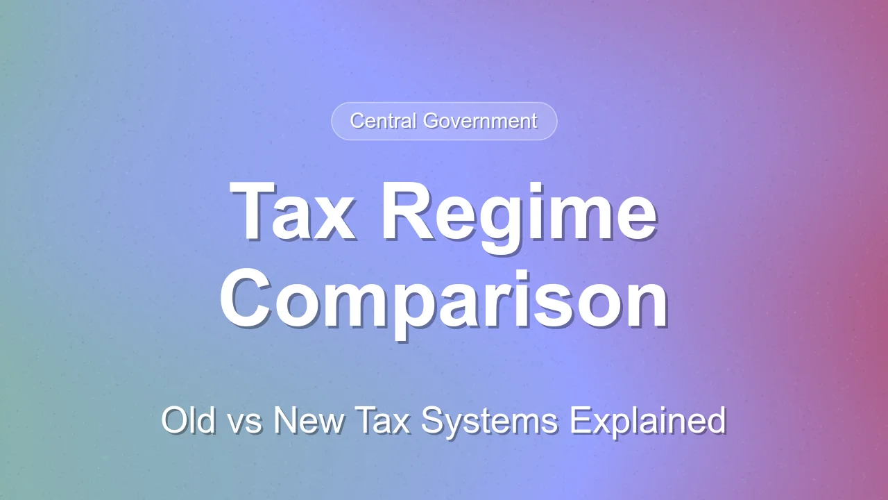 Choosing Between Old and New Tax Regimes
