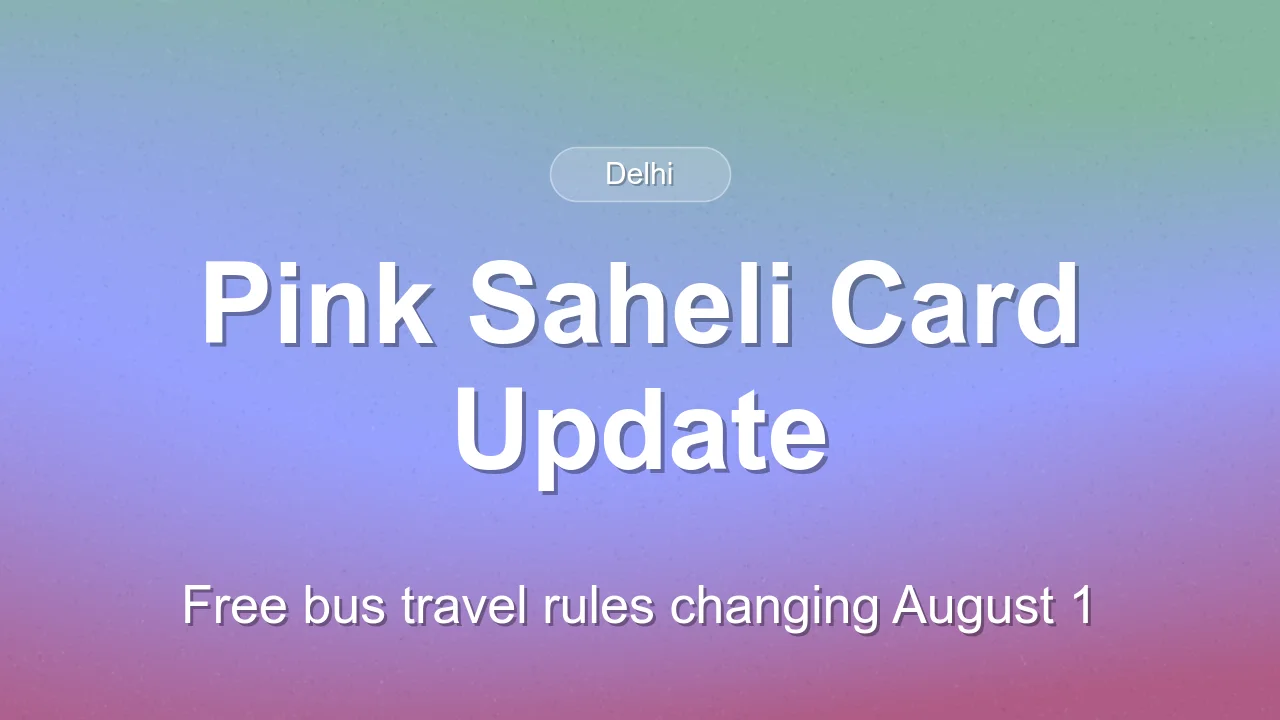 DTC to replace pink paper tickets with Pink Saheli Smart Card