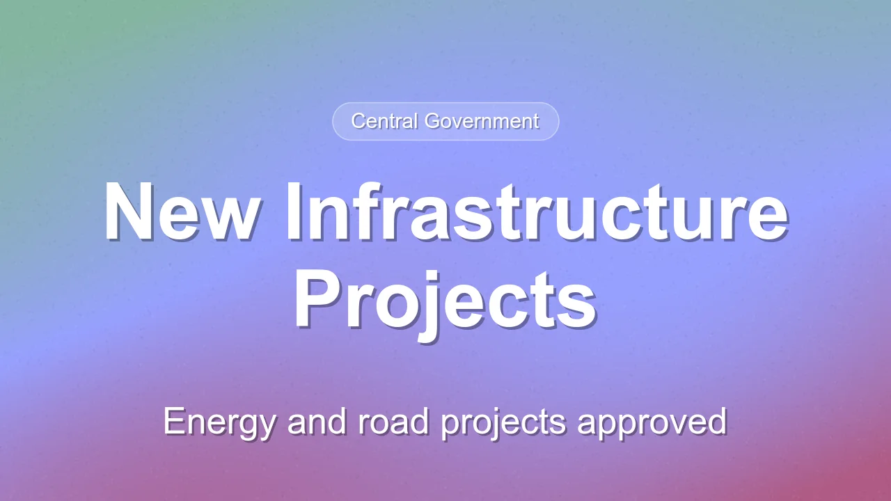 Union Cabinet Approves Major Infrastructure and Energy Projects