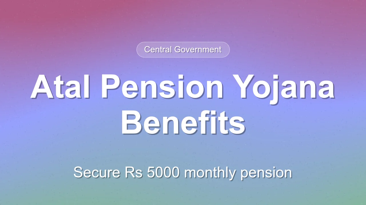 Atal Pension Yojana 2026 Application Process