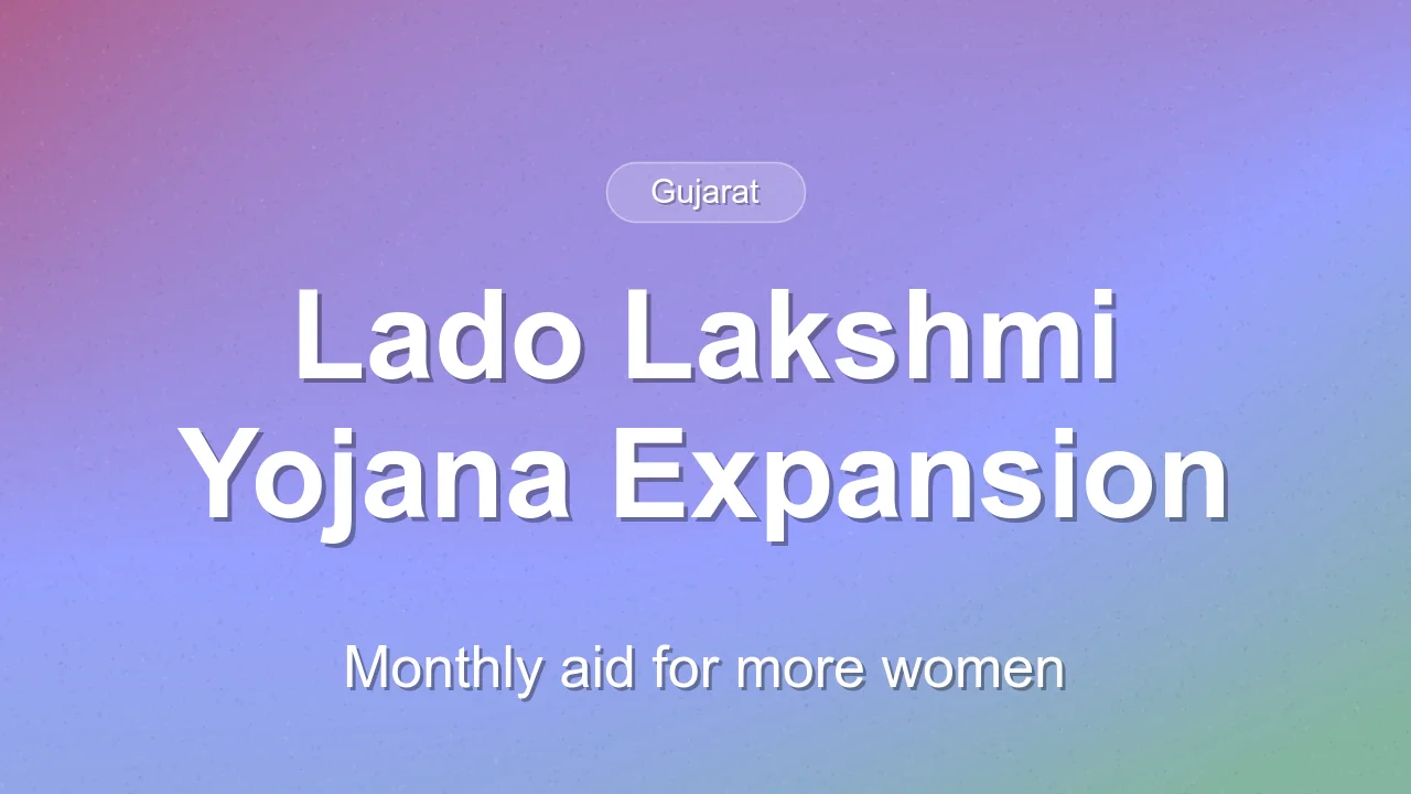 Haryana expands Lado Lakshmi Yojana eligibility to families with income up to ₹1.80 lakh