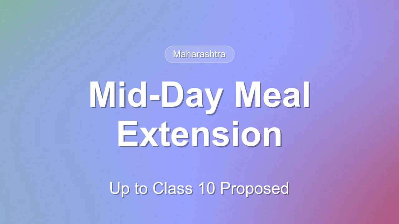 Maharashtra mulls extending mid-day meal scheme up to class 10