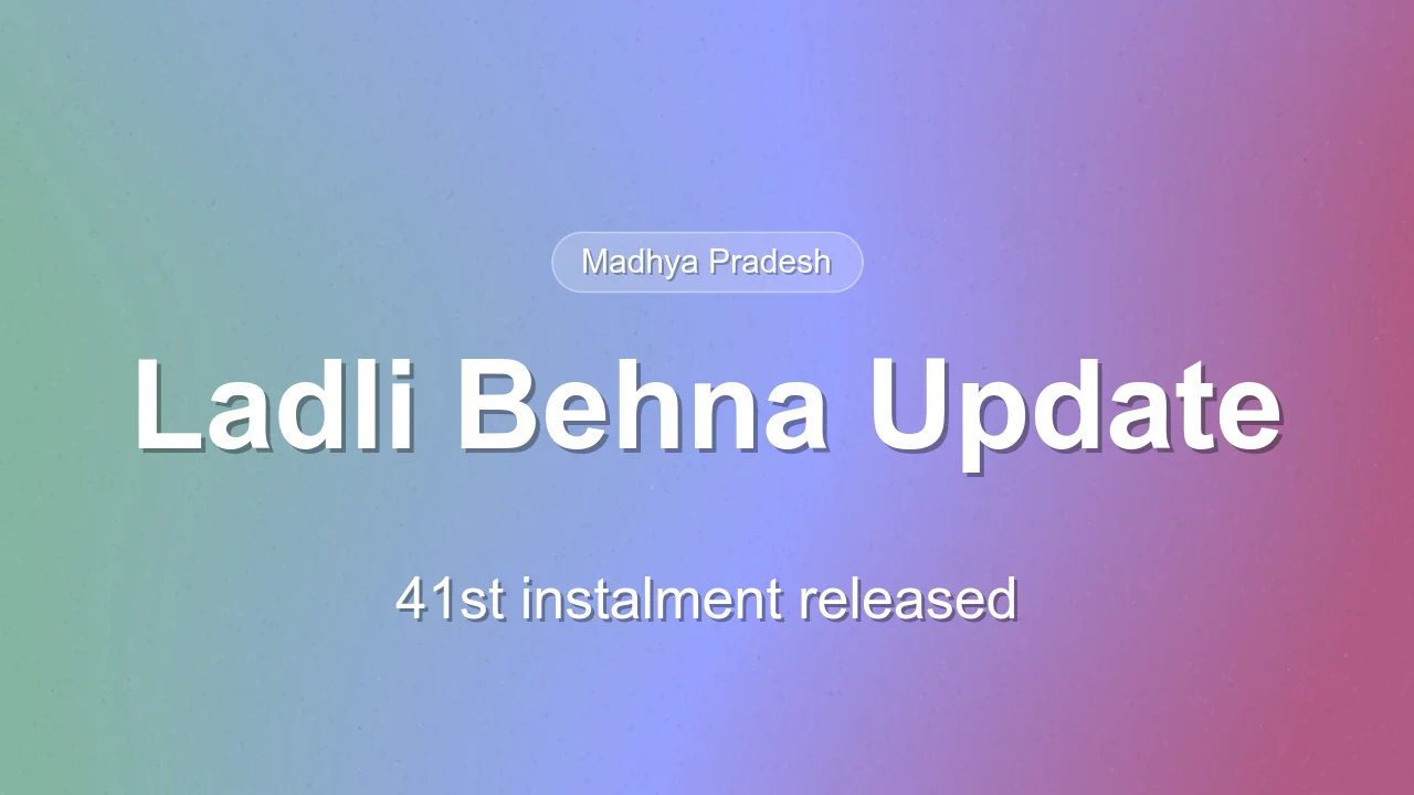 MP releases 41st Ladli Behna Yojana instalment, transfers ₹1,500 each to 1.25 crore women